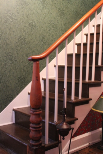 The simplicity and graceful curves of the newel post are what sealed the deal for me.